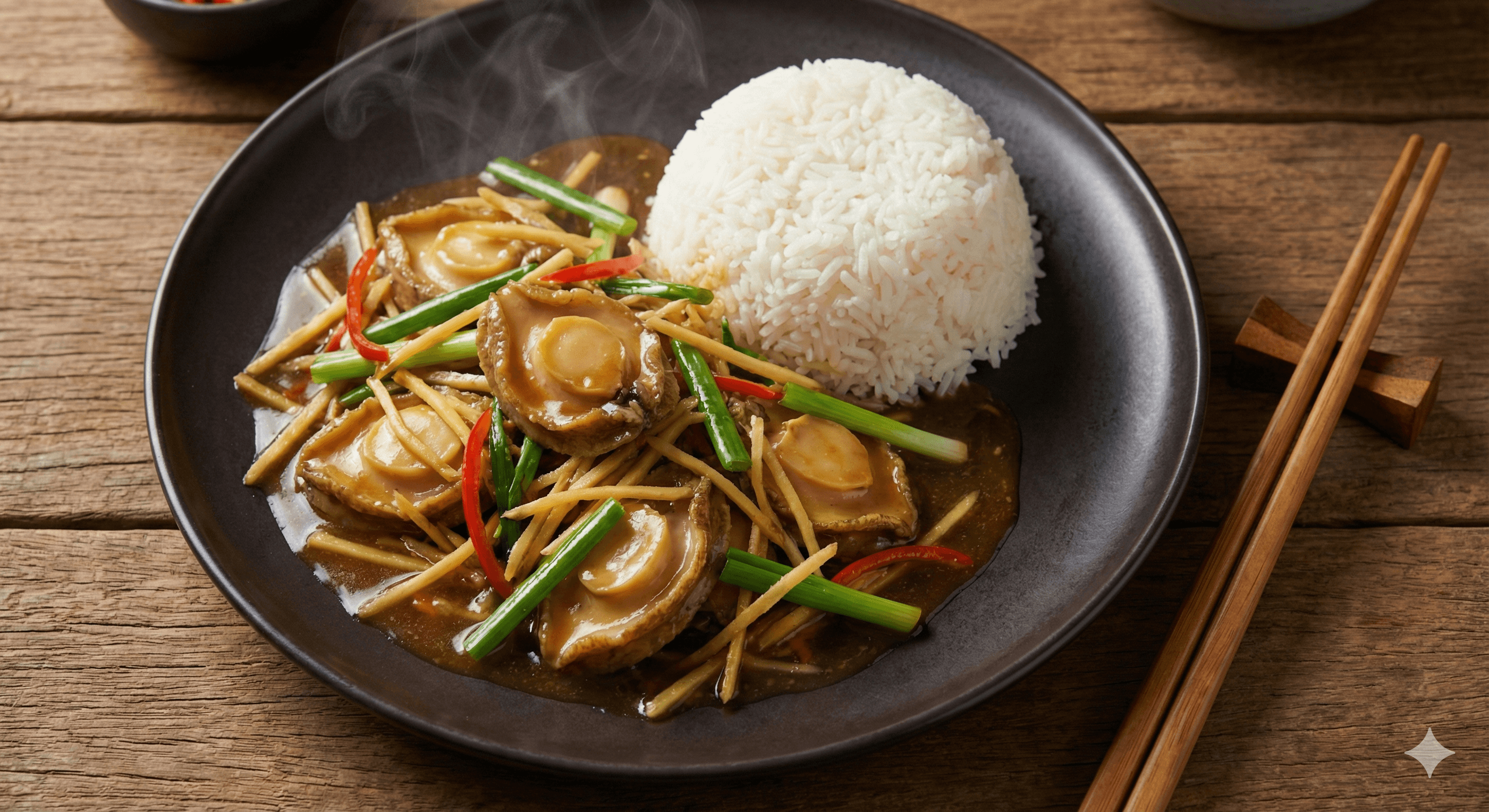 Abalone & Ginger Stir Fry